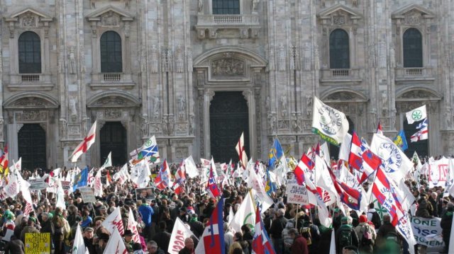 Milano - Manifestazione 20 gennaio 2012
