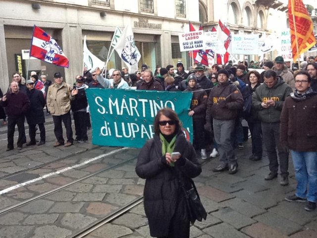 Milano - Manifestazione 20 gennaio 2012