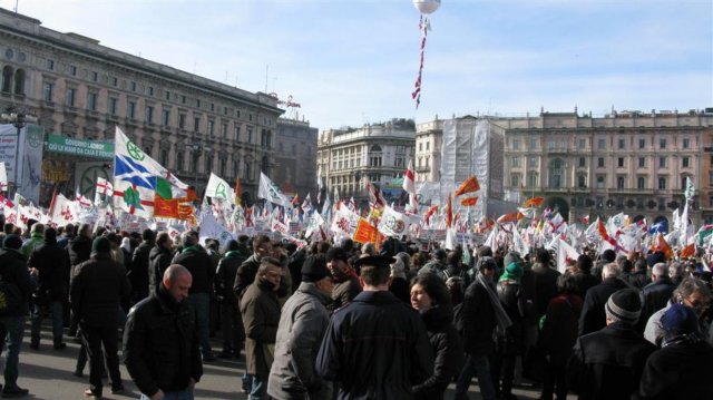 Milano - Manifestazione 20 gennaio 2012