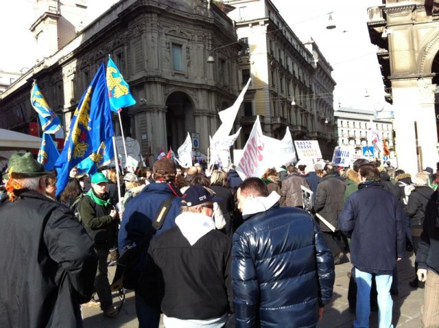 Milano - Manifestazione 20 gennaio 2012