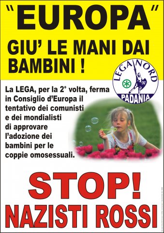 Europa - Giù le mani dai bambini