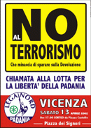 No al terrorismo