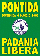 I Manifesti Lega Nord - 2003